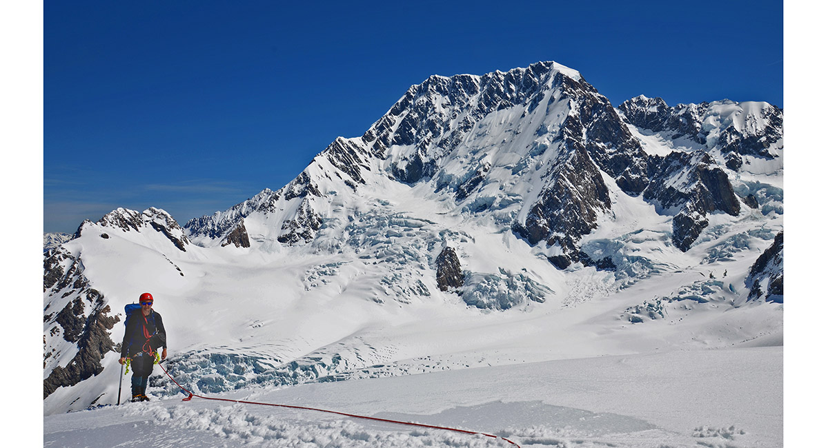 Glacier Dome from Plateau Hut, December 2012 - Occasional Climber